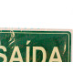 Look Placa Sinal.15X25 Lum.Saida Look Placa Sinal.15X25 Lum.Saida