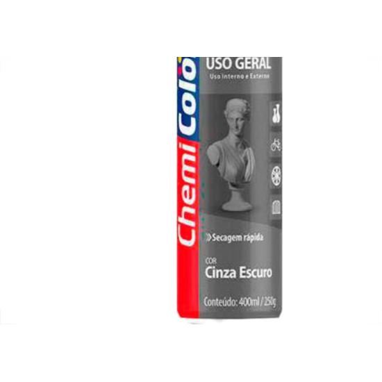 Chemicolor Spray Chemic.Geral Cinza Esc. 400Ml