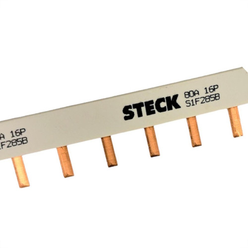 Steck Barramento Mono 1X16 Din 80A