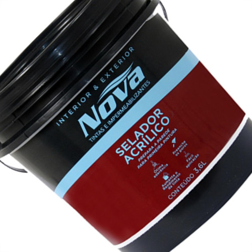 Nova Selador Acrilico Branco 3,6Lt