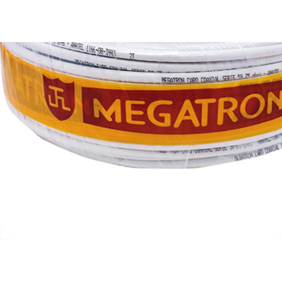 Megatron Fio Tv Coax.Rg59 67% Bc Mega 100Mt Megatron Fio Tv Coax.Rg59 67% Bc Mega 100Mt