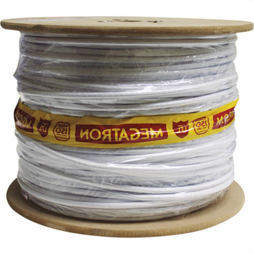 Megatron Fio Tv Coax.Rg06 67% Bc Mega 300Mt Megatron Fio Tv Coax.Rg06 67% Bc Mega 300Mt