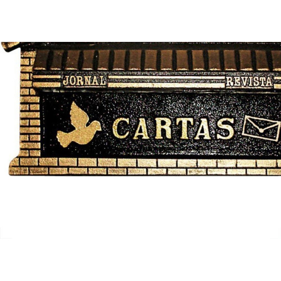 Real Caixa Carta Alum/Chapa.Pto/Ouro - 8 Real Caixa Carta Alum/Chapa.Pto/Ouro - 8