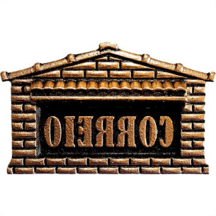 Real Caixa Carta Alum/Chapa Pto/Ouro - 7