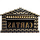 Real Caixa Carta Pvc Pto/Ouro - 04P Real Caixa Carta Pvc Pto/Ouro - 04P