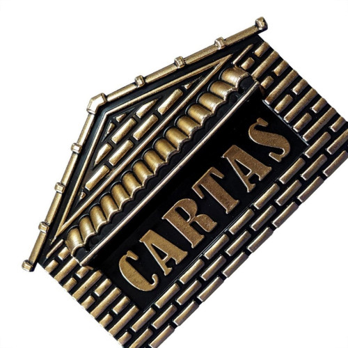 Real Caixa Carta Pvc Pto/Ouro - 04P Real Caixa Carta Pvc Pto/Ouro - 04P