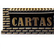 Real Caixa Carta Pvc Pto/Ouro - 04P Real Caixa Carta Pvc Pto/Ouro - 04P