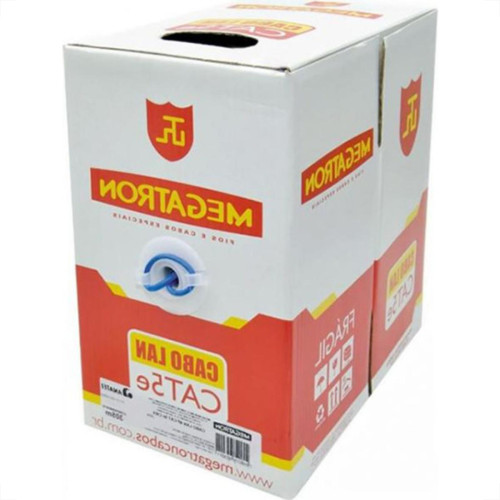 Megatron Fio Cabo Rede Megatr 305Mt Cat5E Az Megatron Fio Cabo Rede Megatr 305Mt Cat5E Az