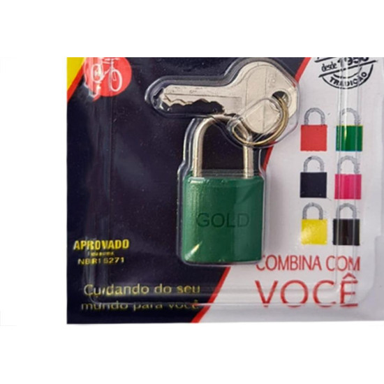 Gold Cadeado Color 30 Verde