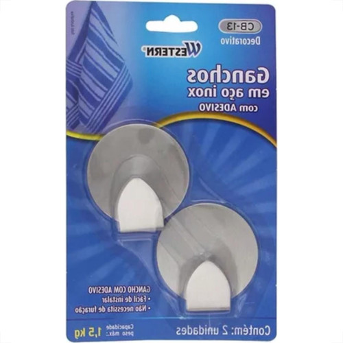 Western Gancho Aco Inox C/Adesivo West 1,5K