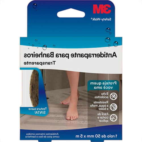 3M Fita Antiderrapante Int.5M Trans/Banheira 3M Fita Antiderrapante Int.5M Trans/Banheira