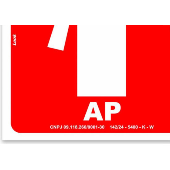 Look Placa Sinal.20X20 Lum.Extintor A.P