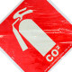 Look Placa Sinal.20X20 Lum.Extintor C02 Look Placa Sinal.20X20 Lum.Extintor C02