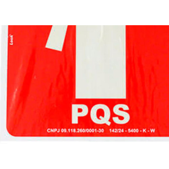 Look Placa Sinal.20X20 Lum.Extintor Pqs Look Placa Sinal.20X20 Lum.Extintor Pqs