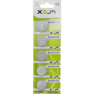 Flex Pilha Bateria  Botao Cr2032 C/5