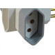 Luster Pino 3 Saida 2P+T 10A - 2044 Luster Pino 3 Saida 2P+T 10A - 2044