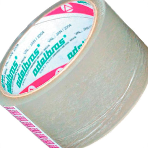 Adelbras Fita Adesiva P/Embalagem Transp. 48X100 - Kit C/4 Rl Adelbras Fita Adesiva P/Embalagem Transp. 48X100 - Kit C/4 Rl