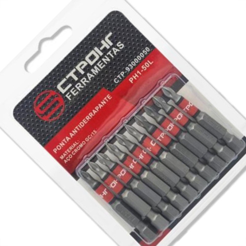 Strong Bits Phillips Ctp N.1 X 50Mm C/10