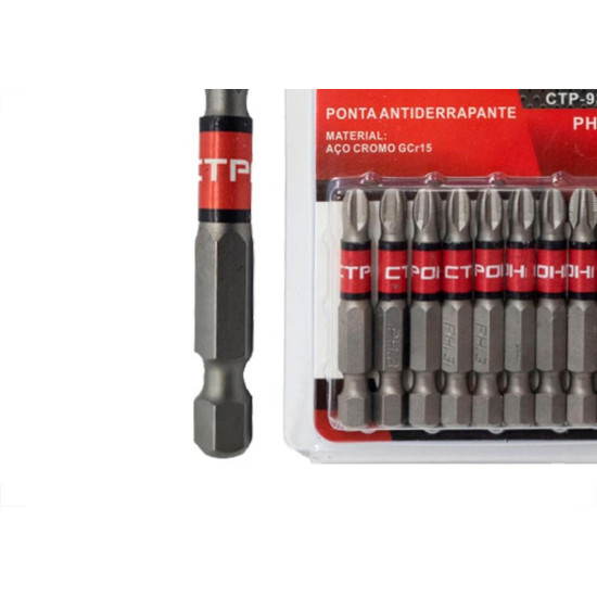 Strong Bits Phillips Ctp N.3 X 50Mm C/10