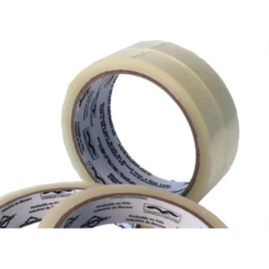 Brasfort Fita Adesiva P/Embalagem Transp. 48X100 - Kit C/5 Rl Brasfort Fita Adesiva P/Embalagem Transp. 48X100 - Kit C/5 Rl