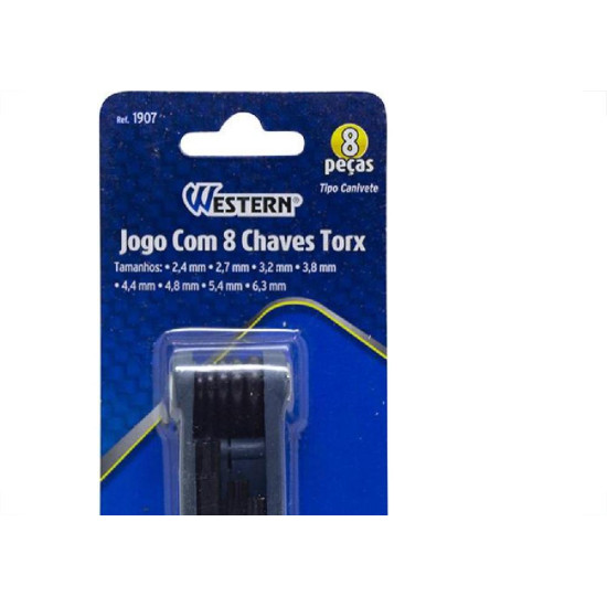 Western Jg Chave Torx Wes, Dob.06A25 8P-907