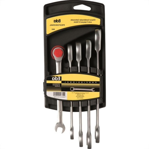 Eda Jg Chave Combinada Catraca 8 A14 5Pc/9Nx Eda Jg Chave Combinada Catraca 8 A14 5Pc/9Nx