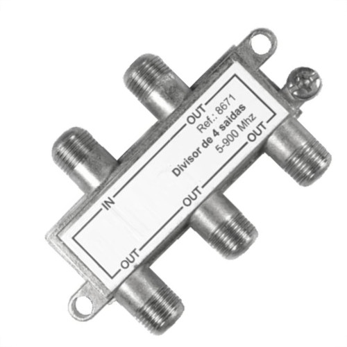 Interneed Divisor P/Tv Cabo 4Sd 2050Mhz Inter