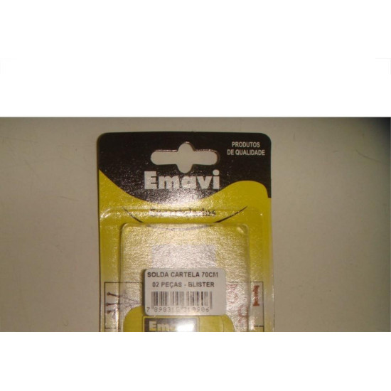 Emavi Solda Cartela 70Cm Blist.C/02 Emavi Solda Cartela 70Cm Blist.C/02