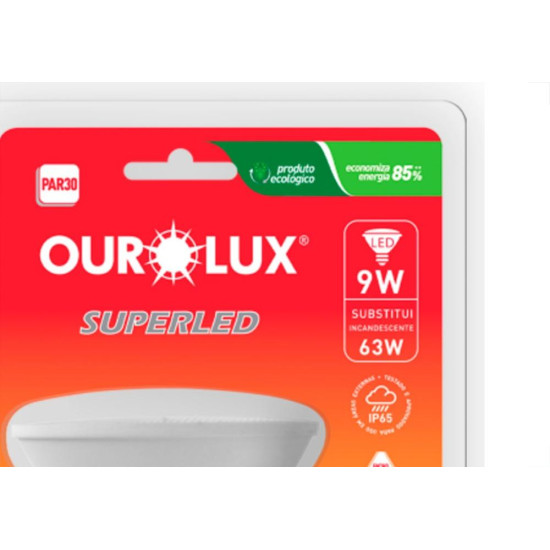 Ourolux Lamp Led Par-30 09W 6500K Ourolux Lamp Led Par-30 09W 6500K