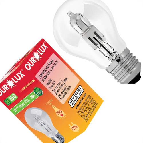 Ourolux Lamp Incand.Halog. 120Wx127V Ourolux Lamp Incand.Halog. 120Wx127V