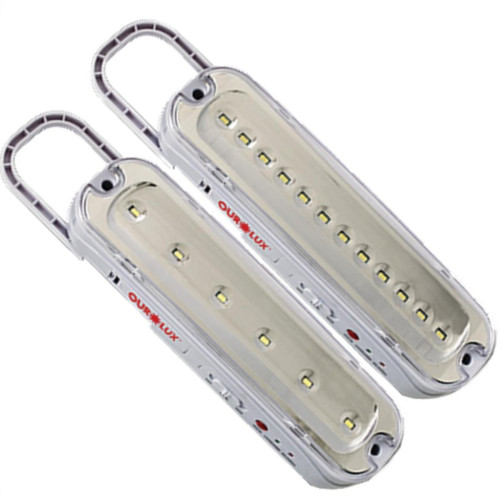 Ourolux Lumin Emerg. 6 Led Pilha Rec Ourolux Lumin Emerg. 6 Led Pilha Rec