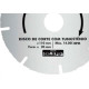 Cortag Disco Tungstenio Madeira 110Mm