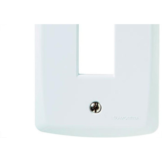 Tramontina Eletrica Placa Tram.Lux 4X2 1Md.Vrt.-105/203