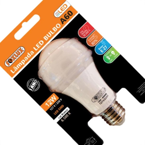 Foxlux Lamp Led Bulbo 12W 6500K