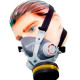 Destra Respirad. Vo/Gases C/Filtro Mig11