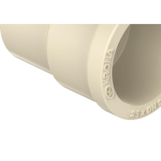 Krona Cpvc- Luva Trans Ff 22X25Mm Krona Cpvc- Luva Trans Ff 22X25Mm
