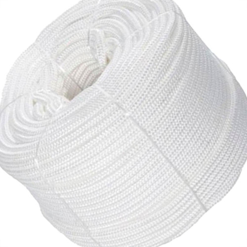 Roma-Fios Corda Poliester 08Mm X 110Mt Branca Roma-Fios Corda Poliester 08Mm X 110Mt Branca