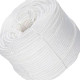 Roma-Fios Corda Poliester 12Mm X 110Mt Branca Roma-Fios Corda Poliester 12Mm X 110Mt Branca