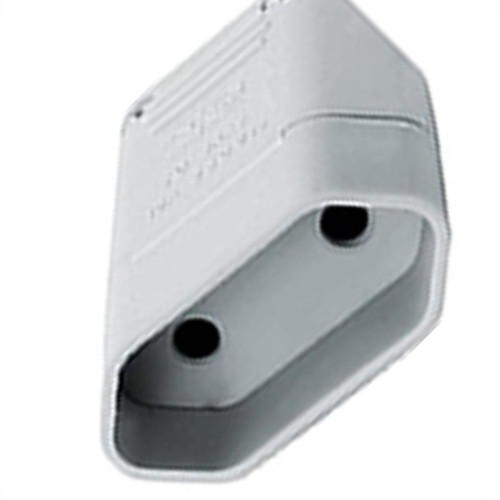 Perlex Pino Femea 2P 10A Bco 1042 - Kit C/10 Pc