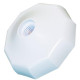 Perlex Plafonie C/Soq E27 Bco 155/1