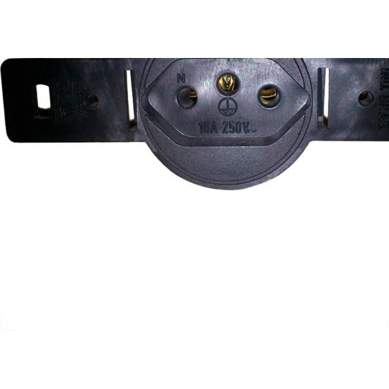 Perlex Tomada Rd.10A P/Condulete Pr