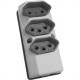 Perlex Tomada Barra 3T 2P+T 10A Cz