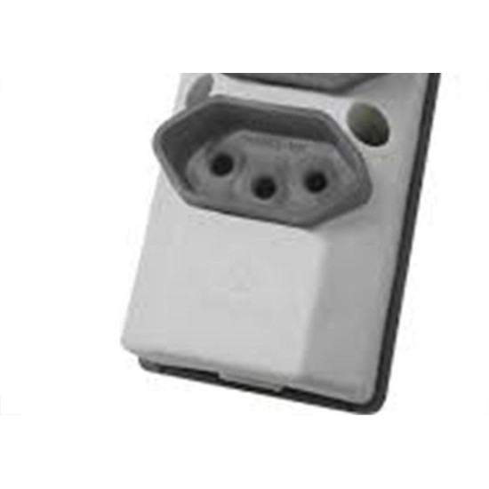Perlex Tomada Barra 3T 2P+T 10A Cz