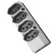 Perlex Tomada Barra 4T 2P+T 20A Cz