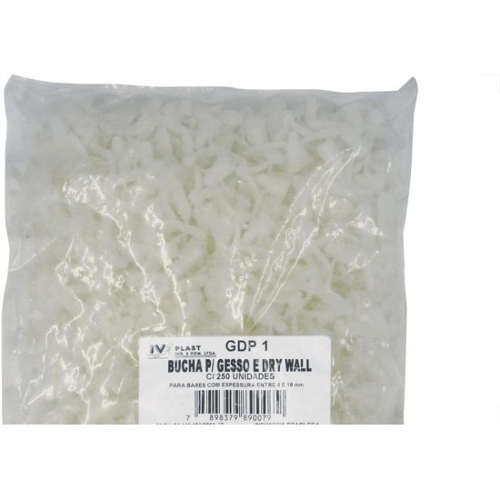 Ivasa Bucha P/Gesso Iv Gdp1 04-16Mm C/250 Ivasa Bucha P/Gesso Iv Gdp1 04-16Mm C/250