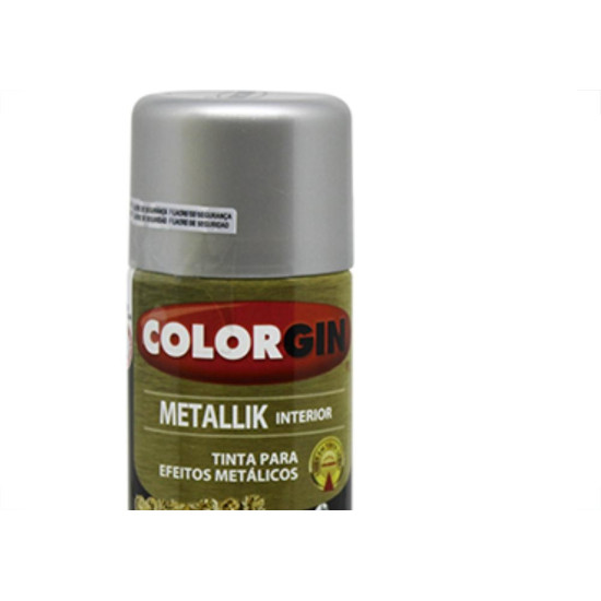 Colorgin Spray Metalica Prata-53