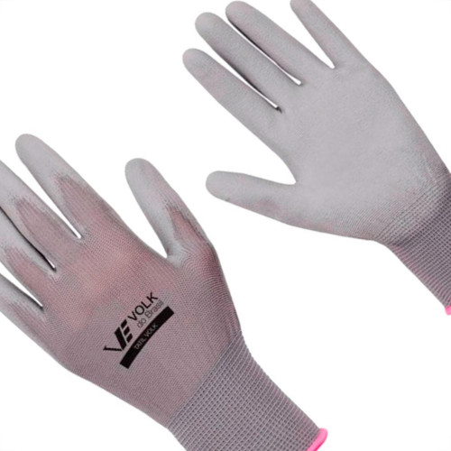 Volk Luva Malha Multitato Cza 08=M - Kit C/12 Pr