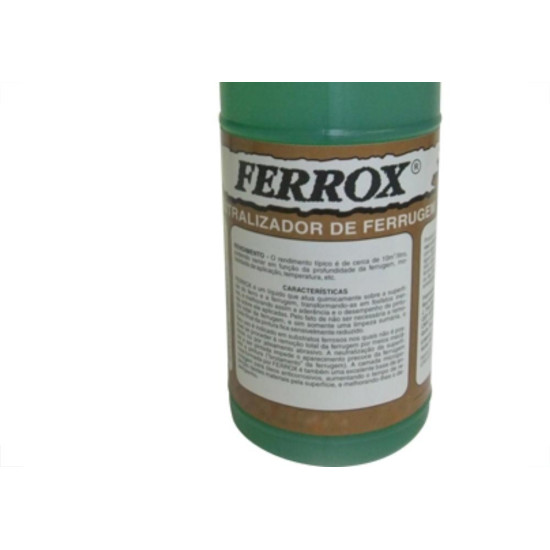 Ferrox Removedor Ferrugem 1000 Ml Ferrox Removedor Ferrugem 1000 Ml