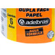 Adelbras Fita Dupla Face Pap.Bco 12X30M - Kit C/6 Rl Adelbras Fita Dupla Face Pap.Bco 12X30M - Kit C/6 Rl