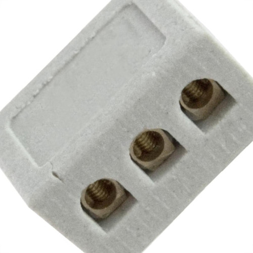 Foxlux Conector Porce. Tripolar 10 - Kit C/10 Pc Foxlux Conector Porce. Tripolar 10 - Kit C/10 Pc